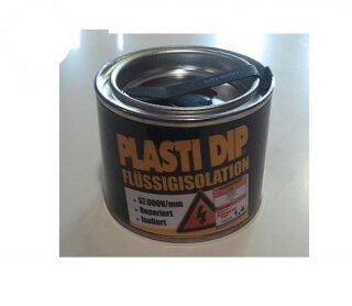 (20,51 EUR/100g) Plasti Dip 100g schwarz Flüssig-Isolation 61001153