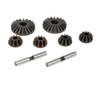 Losi Differential Gear & Shaft Set: 8IGHT 8IGHT-T 2.0 4WD LOSA3502