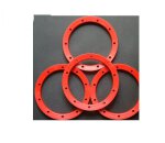 Beadlock Rings f&uuml;r HPI Baja 5B SS, 5T, 5SC Rot