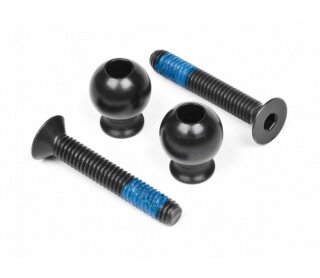 HPI H101107 Kugel/Schraube (vordere, obere Schwinge/Trophy 3.5) 101107