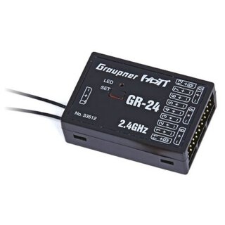 Graupner 33512 GR-24 HoTT - 2.4 GHz Empfänger 12 Kanäle
