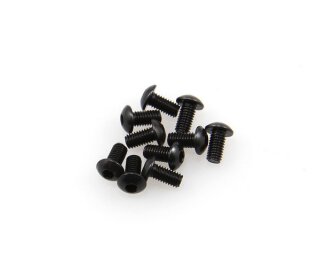 Axial AXA0113 Hex Socket Button Head Black M3x6mm (10) AXIC0005