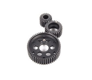 Axial AX30708 AX10 Locked Transmission Steel SCX Getriebezahnräder, Metall AXIC3078