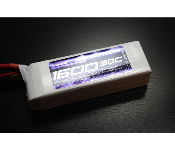 SLS Xtron Lipo batería 1600mah 3s1p 11,1v 30c/60c xt60 slsxt16003130 xt-60 