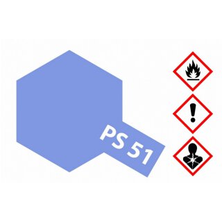 Tamiya 86051 PS-51 Lexanfarbe Violett eloxiert 100ml