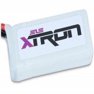 SLS XTRON Lipo Akku 2200mAh 2S 7,4V 30C+60C TRX mit Traxxas Stecker passen in 1/16