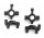 Traxxas 7532 Latrax Caster blocks (c-hubs) (2)/ steering block (2)