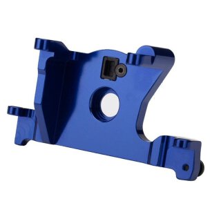 Traxxas 7460R Motor Halterung 6061-T6 Alu blau eloxiert TRX7460R