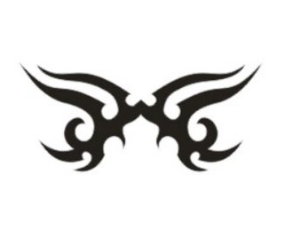 mobo-racing RC-Aufkleber Decal Sticker Tribal 01 - geplottet