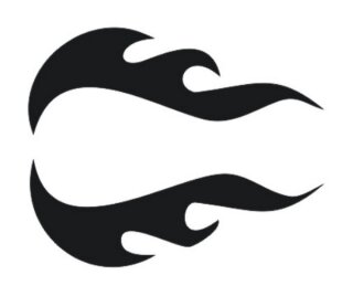 mobo-racing RC-Aufkleber Decal Sticker Tribal 03 - geplottet