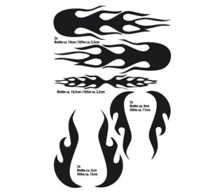 mobo-racing RC-Aufkleber Decal Sticker Tribal 06 - geplottet