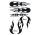 mobo-racing RC-Aufkleber Decal Sticker Tribal 06 - geplottet schwarz