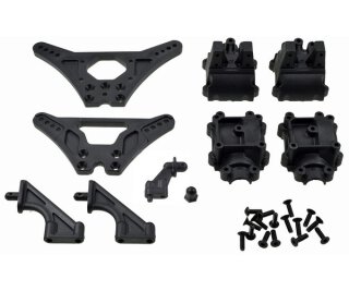 Carson 405346 X10EB Dämpferbrücken/Getriebe 500405346