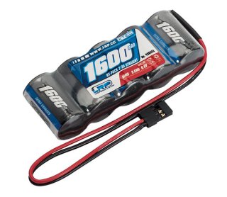 LRP 430603 XTEC RX-pack Straight 2/3A NiMH JR 6.0V 1600mAh  ( ersetzt: 65863 )