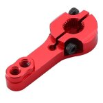 mobo-racing Alu-Servoarm Car 25T Servohorn 25 Zähne z.B. für Savöx - rot