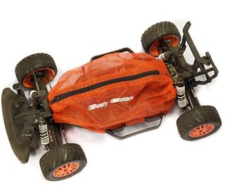 Dusty Motors Shroud Traxxas Ford Raptor 58064 R. Gordon Dakar 5804 Dreck-Schutz rot