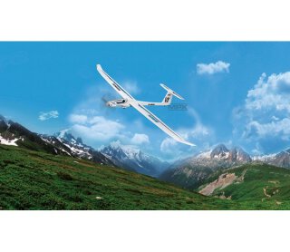 Multiplex 264276 Heron RR inkl. BL-Antrieb Hochleistungs-Elektrosegler 2,4m