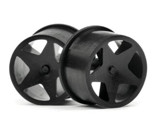 HPI H114276 Super Star Felgen Set schwarz (4St) Baja Q32