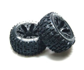 LOUISE LOUT3227SBH ST-Pioneer soft Felge schwarz 1/2 Offset 12mm Stadium Truck