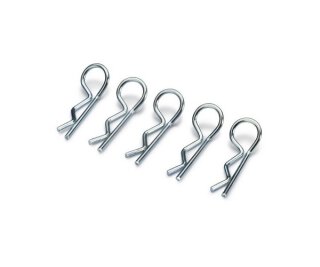 Absima 2440013 Karosseriesplinte mittel/silber (10 St.)