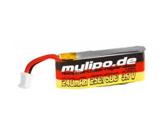 MyLipo Q25-0240-1PH2 Lipo 240mAh 3,7V 25C/50C BLADE mcp x / nano QX 3D