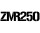 mobo-racing RC-Aufkleber Decal Sticker ZMR250 L - geplottet schwarz