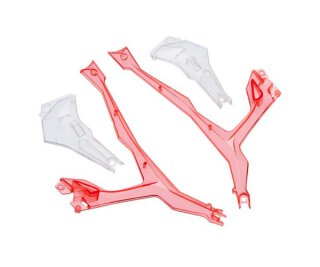 Dromida DIDE1185 LED Arm Abdeckung Rot Vista UAV