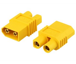 Adapter XT60 Stecker <=> EC3 Buchse - XT-60 <=> EC-3