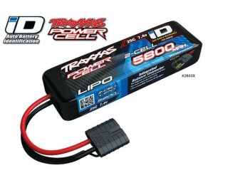 Traxxas 2843X LiPo Akku 7,4V 2S 25C 5800mAh mit iD-Stecker