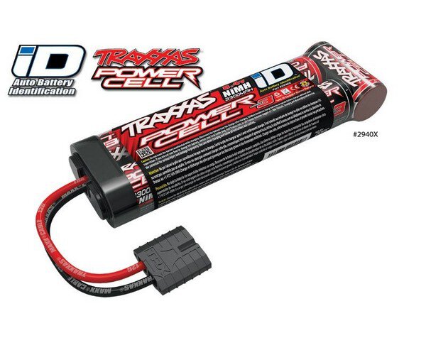 Traxxas TRX2940X Power Cell Series 3 8,4V 3300mAh 7Z Nimh Stick Id Stecker