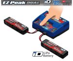 Traxxas 2990GX EZ-Peak-Plus DUAL Lader 2972GX + 2x 3S 11,1V 5000mAh LiPo-Akku 2872X