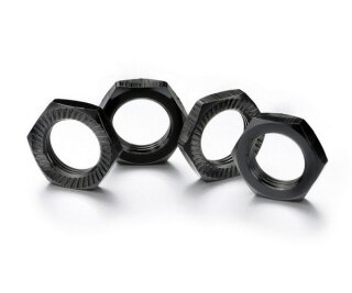 Absima 2560006 Radmutter selbstsichernd 17mm schwarz (4)