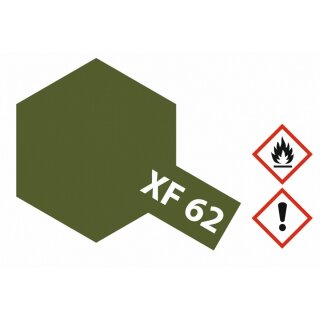 Tamiya 81362 XF-62 Braunoliv Olive Drab matt 23ml 300081362