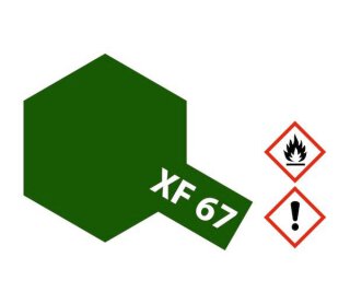 Tamiya 81367 XF-67 NATO Grün matt 23ml 300081367