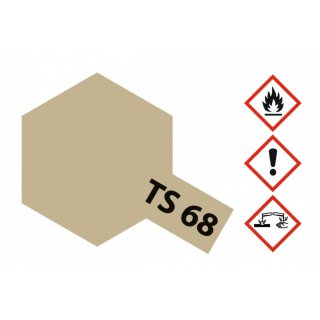 Tamiya 85068 TS-68 Holzdeck Hellbraun matt 100ml 300085068