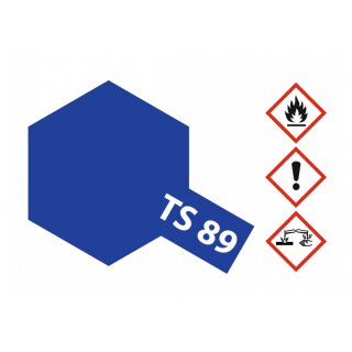 Tamiya 85089 TS-89 Blau Perleffekt 100 ml Spray 300085089