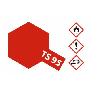 Tamiya 85095 TS-95 Pure Metallic Rot glänz. 100ml