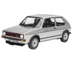 Revell 07072 1:24 VW Golf 1 GTI