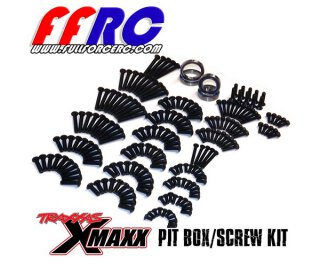 FullforceRC XMX013 Schrauben-Pit-Stop-Set Traxxas X-MAXX 77086-4 77076-4