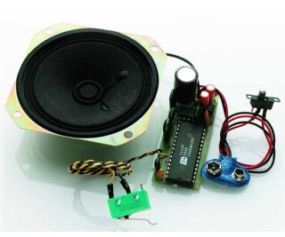 Krick 65105 Soundmodul groß Benzin/Diesel-Motor mit Horn (100mm Lautsprecher)