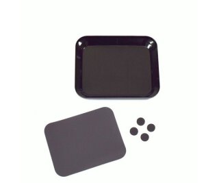 Absima 3000061 Absima Aluschale mit Magnetplatte schwarz