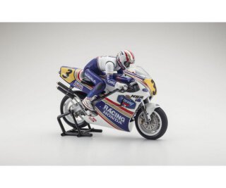 Kyosho NSR500 Motorcycle Upgrade Parts - Aluminum Swing Arm, Lightweight Design, Gray Silver, 1pc Set