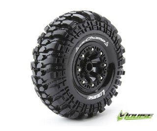 LOUISE LOUT3236VB CR-CHAMP 2.2 supersoft Felge schwarz 12mm Crawler