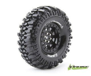 LOUISE LOUT3231VB CR-CHAMP 1.9 supersoft Felge schwarz 12mm Crawler
