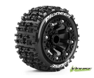 LOUISE LOUT3278SB ST-PIONEER 2.2 soft auf Felge schwarz TRX 1:16v/h & Buggy 1:10