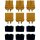 Amass AM-629-3P Goldkontakt - XT60H - 3 Paare XT-60