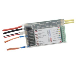 Servonaut M24 Fahrtregler mit Tempomat für Trucks mit Lichtfunktionen, 4A BEC