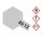 Tamiya 86512 AS-12 Metalsilber(Blank) matt 100ml 300086512