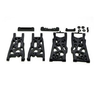 Carson 405669 X10EB-2WD Querlenker + Halter-Set V/H