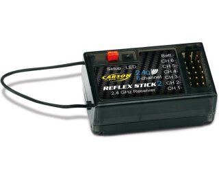 Carson 501537 Empfänger REFLEX Stick II 6 Kanal 500501537